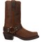 Durango Women's Harness Boot, 6.5 M, Leather, 10 in H, Distressed Brown RD594 - alternate 7